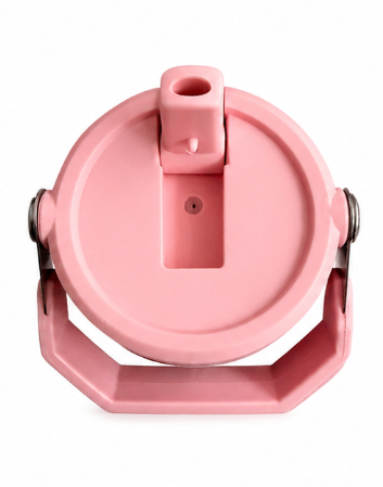 Termo Outerbanks Provisions 29 oz de Acero Inoxidable con Popote y Asa – Rosa