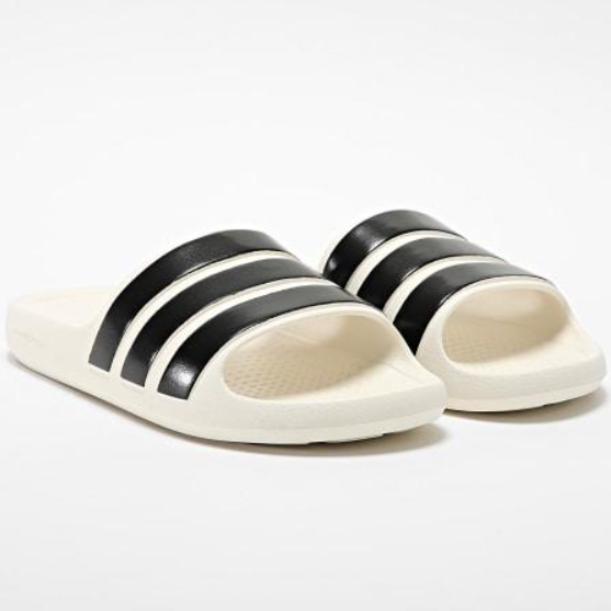 Sandalias adidas Adilette Flow Unisex Blanco/Negro IG6858