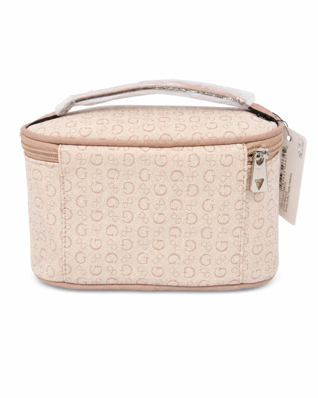 Cosmetiquera Guess Original Junction Travel Mauve | Estuche de Viaje con Asa y Monograma 4G