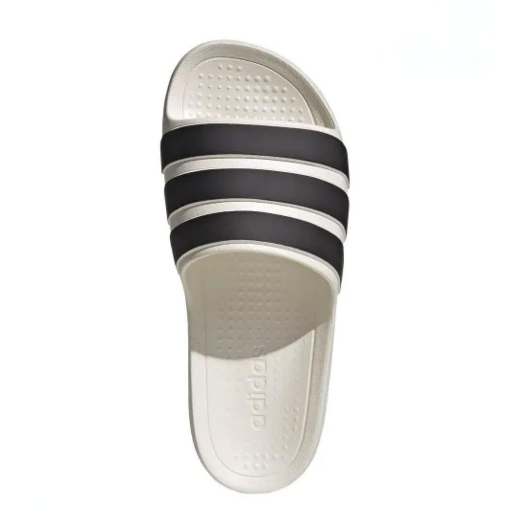 Sandalias adidas Adilette Flow Unisex Blanco/Negro IG6858