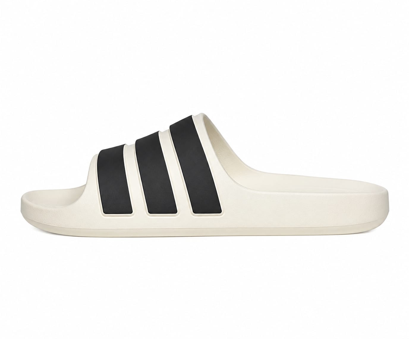 Sandalias adidas Adilette Flow Unisex Blanco/Negro IG6858