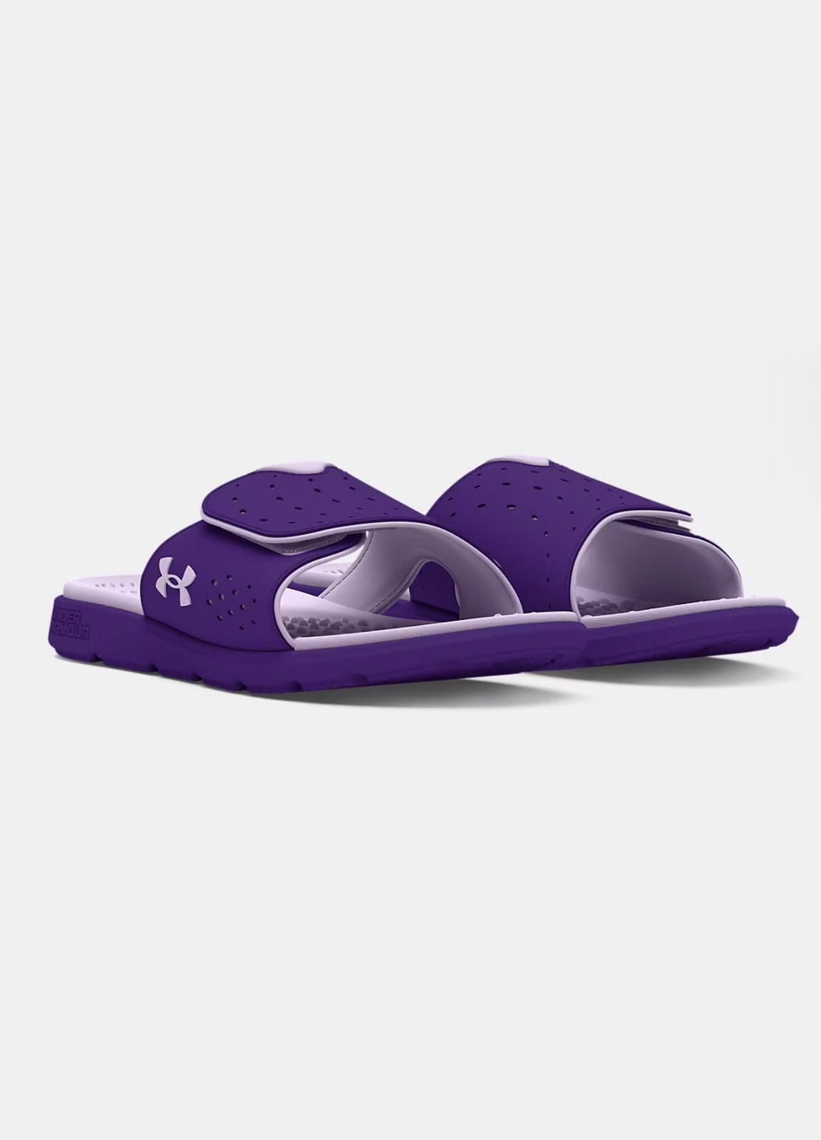 Sandalias Under Armour UA W Ignite Pro SL para Mujer Morado/Blanco 3026027-501