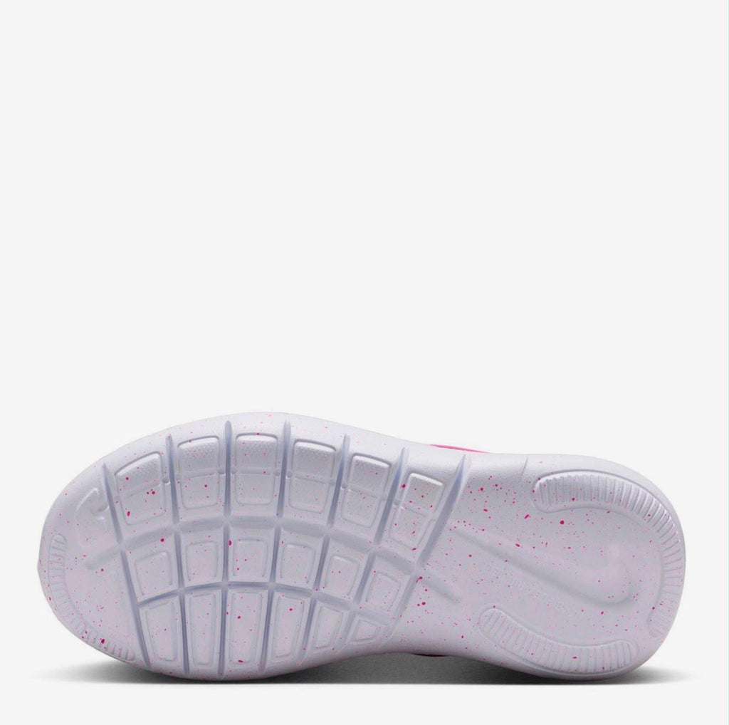 Nike Flex Runner 4 para Niños – Fucsia Láser, Blanco y Negro