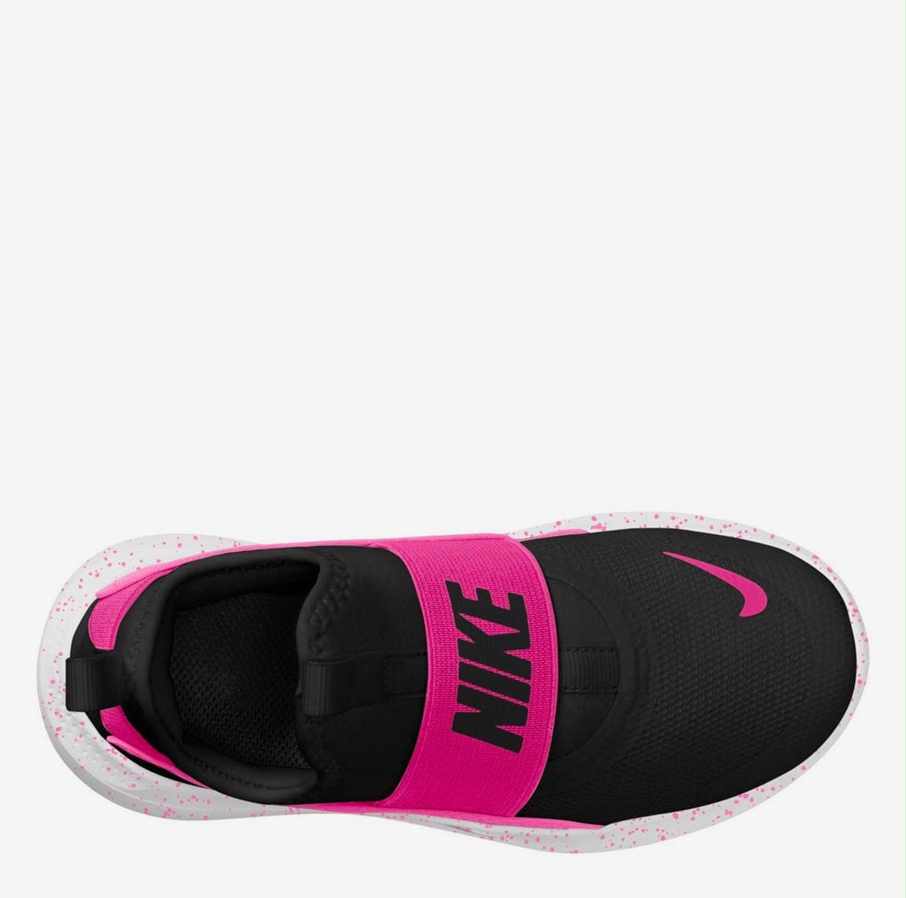 Nike Flex Runner 4 para Niños – Fucsia Láser, Blanco y Negro